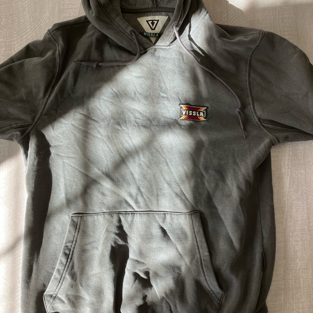 VISSLA Charcoal Fleece Hoodie